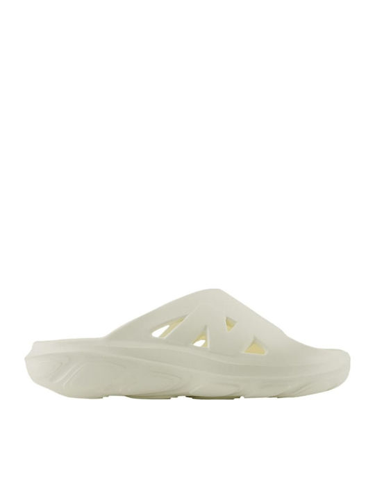 New Balance Slides Beige