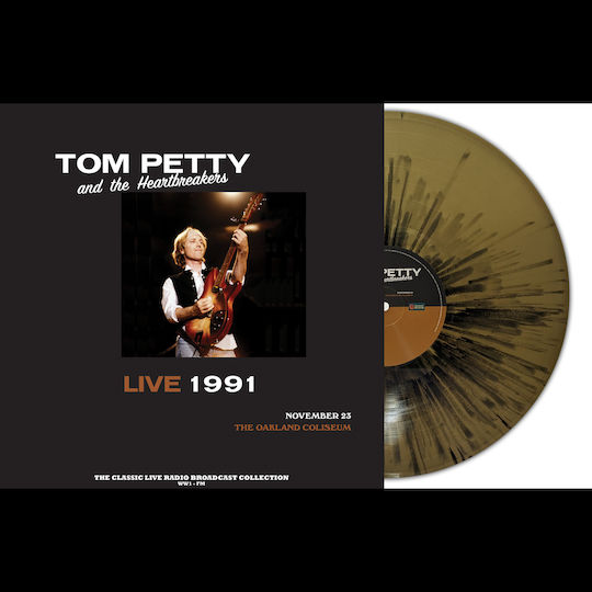 Tom Petty & Heartbreakers Live 1991 im Oakland Coliseum Gold Schwarz 1 Vinyl