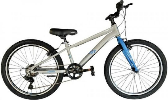 Energy Enigma 24" Kinder Fahrrad Mountainbike (2025) Gray/Blue