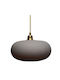 Ebb & Flow Pendant Light Brown with Socket E27 29x29cm
