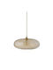Ebb & Flow Pendant Light Black with Socket E27 45x45cm