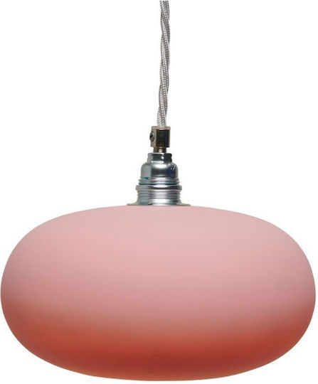 Ebb & Flow Pendant Light Brown with Socket E14, E.14 21x21cm