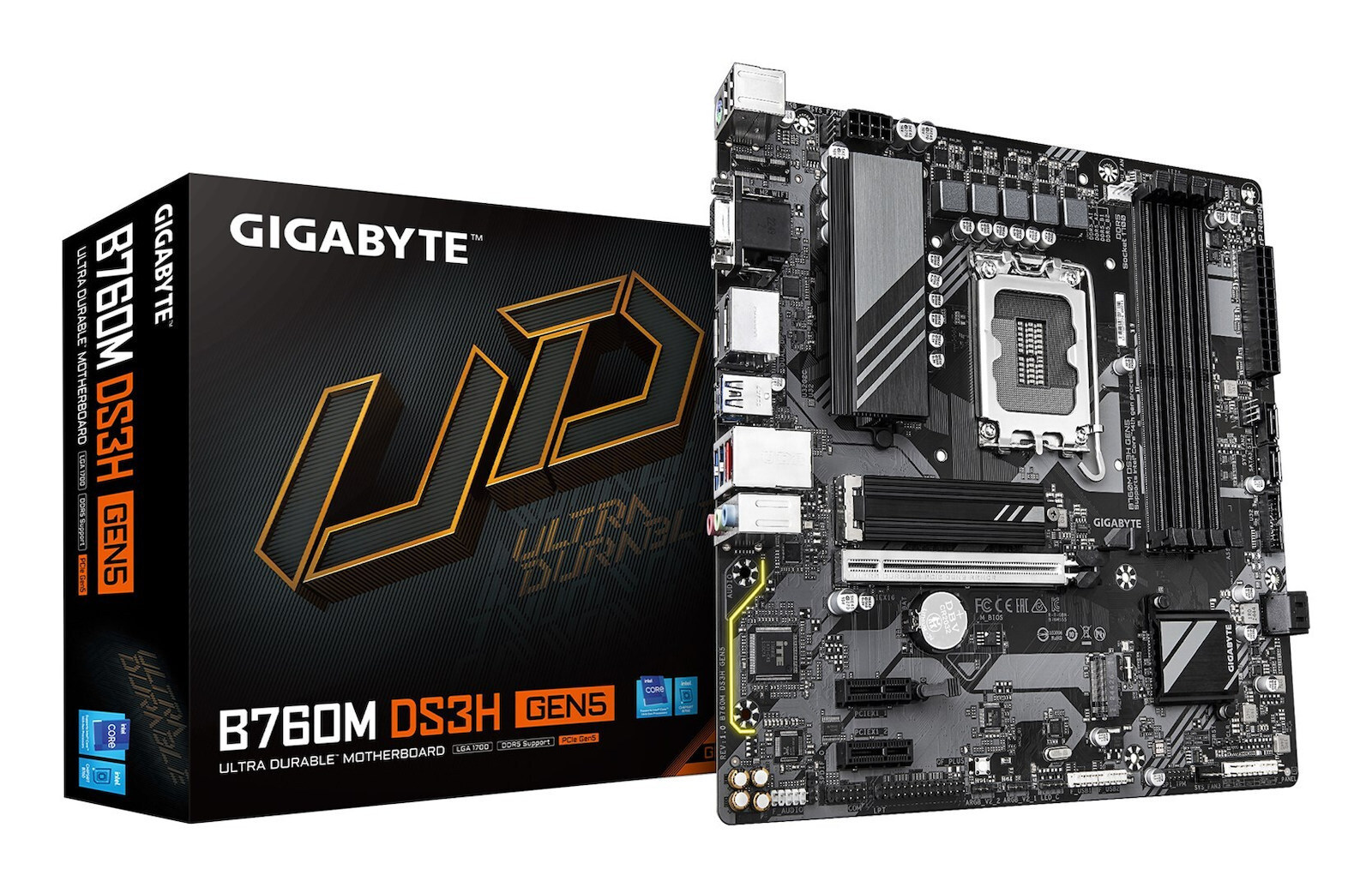 Gigabyte Motherboard Micro ATX με Intel 1700 Socket (B760M D3HP WIFI6)