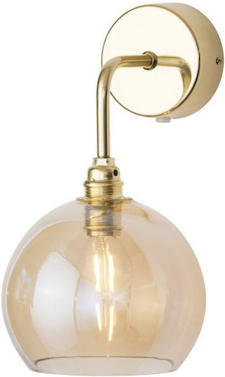 Ebb & Flow Wall Lamp with E14 Socket Gold