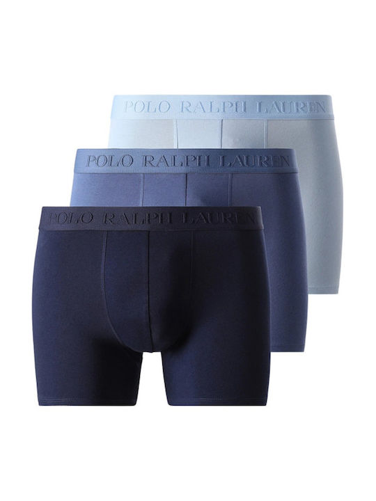Herren Boxershorts Marine Bleu, Bleu Clair 1Packung