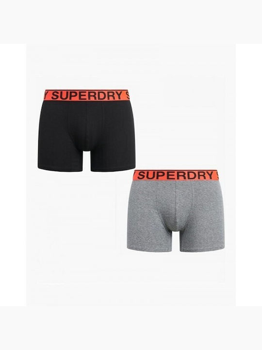 Superdry D2 Sdna Boxer Double Pack Ανδρικά Μποξ...