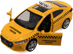Msz Играчка Количка Elantra-такси Мащаб 1:40 Жълта