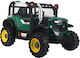 Kids 12V Electric Ride On Tractor Green