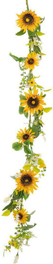 Yellow Sunflower Garland 150cm