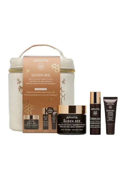 Apivita Queen Bee Skin Care Set for Αnti-ageing, Moisturizing & Firming Apivita Queen Bee Skin Care Set for Αnti-ageing, Moisturizing & Firming