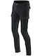 Dainese Slim Мъжки Мотоциклетен панталон Кожен Черен