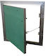 Gypsum Board Inspection Hatch Moisture Resistant Novamat Classic Brush Qic 30x30cm