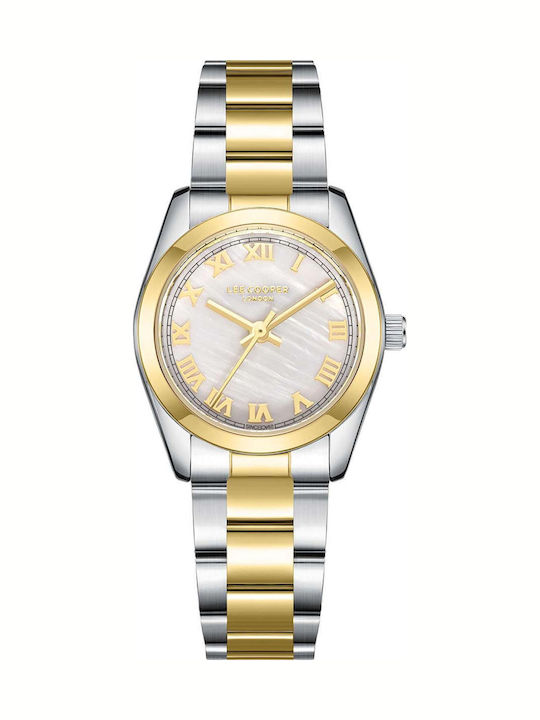 Lee Cooper Γυναικείο Ρολόι 28mm Μπαταρίας με Ασ...