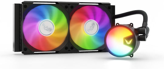Valkyrie A240 Υδρόψυξη AIO CPU με 2 Ανεμιστήρες 120mm και ARGB Φωτισμό