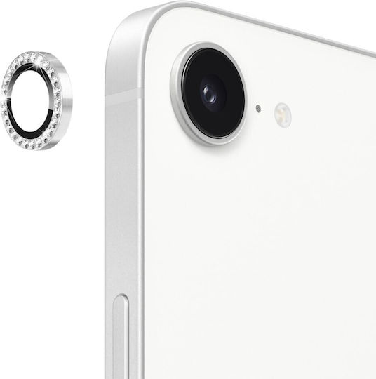 Apple iPhone 16e Enkay Camera Protection Ring Silver