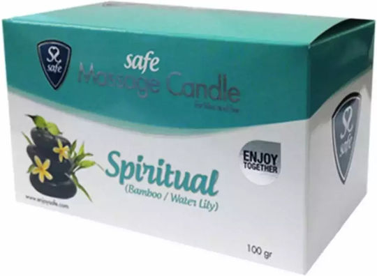 Massage Candle Safe Massage Candle Spiritual Bamboo & Waterlily 100g
