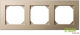 Liregus Epsilon 3-Gang Switch Frame