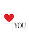 Heart You Shoe Stickers 2 Pieces