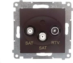 Контакт-симон Антенен контакт Simon54 Sat Sat Rtv Краен Braz Dask2.01/46