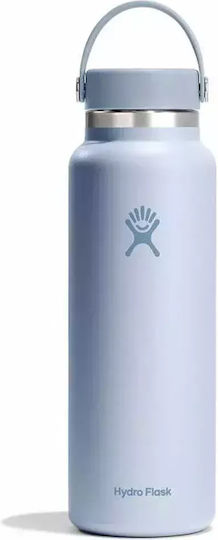 Hydro Flask Wide Flex Cap Thermos Bottle Stainless Steel BPA Free 1.2lt Surf