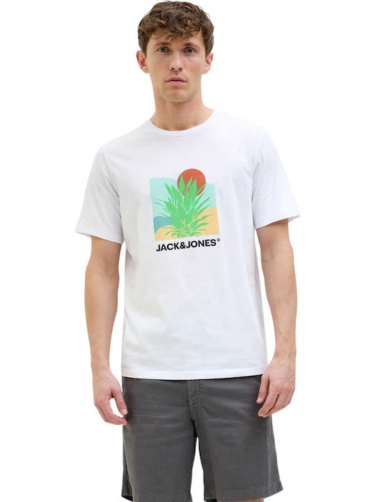 Jack & Jones T-shirt Λευκό