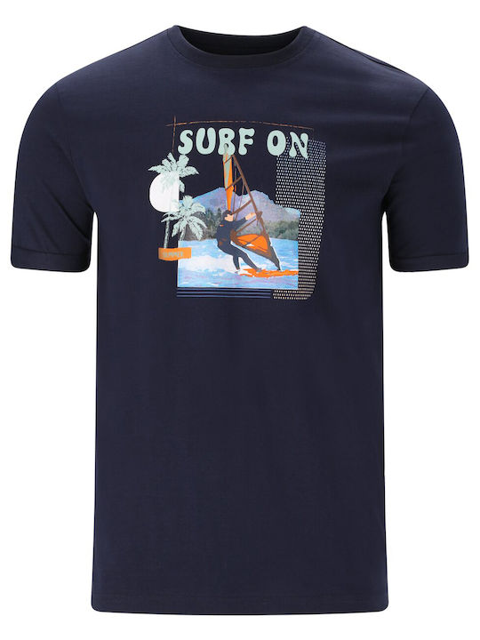 Αθλητικό T-shirt Navy Blazer