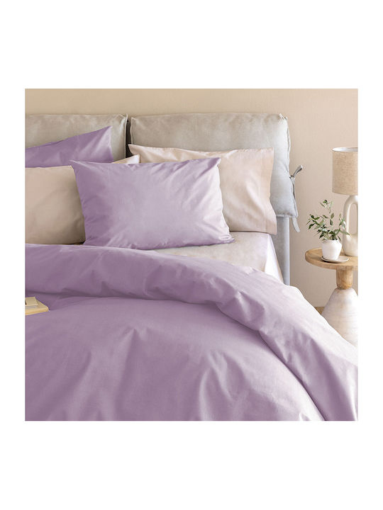 Palamaiki Etoile Σετ Σεντόνια Μονά με Λάστιχο 110x200+32εκ. Lilac (3τμχ)