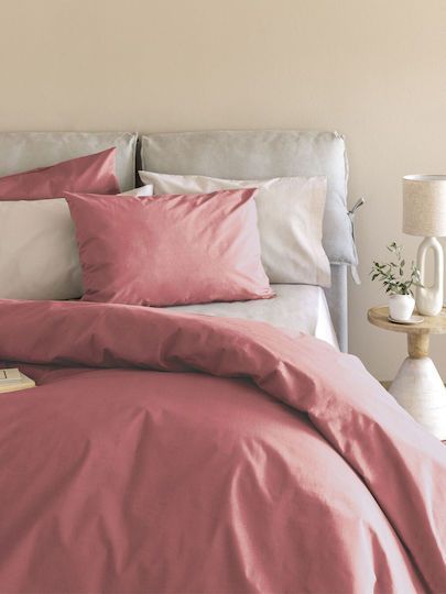 Palamaiki Sheet for Single Bed with Elastic 110x200+32cm. Etoile/2 Brick