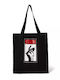 Huf X Stax Tote Unisex Bag Cotton Canvas Black Ac01039-black