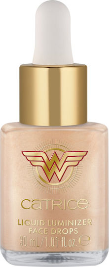 Catrice Wonder Woman Liquid Luminizer Face Drops 30ml