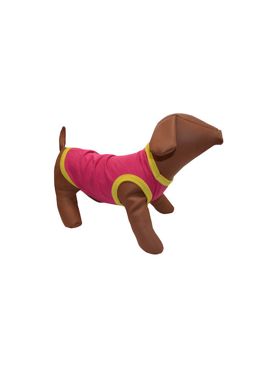Αμάνικο Μπλουζάκι-φανελάκι Woof Moda Φουξια Small 30cm