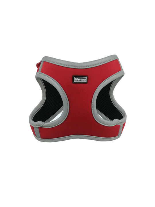 Σαμαράκι Σκύλου & Γάτας Pet Interest Go Get Soft Elastic Reflective Vest Red Xsmall 27 9-33cm