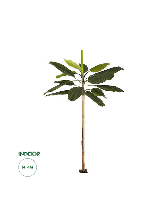 Globostar Artificial Garden Banana Tree 21501 Τεχνητό Διακοσμητικό Δέντρο Μπανανιάς Υ400cm