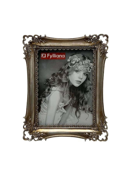 Fylliana Fl24779 Plastic Photo Frame with Silver Frame