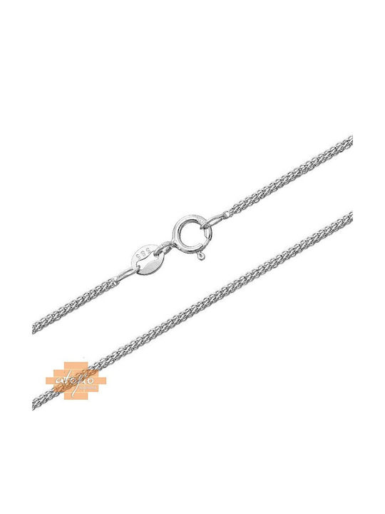 Atofio Kosmima White Gold Chain Neck 14K Length 40cm