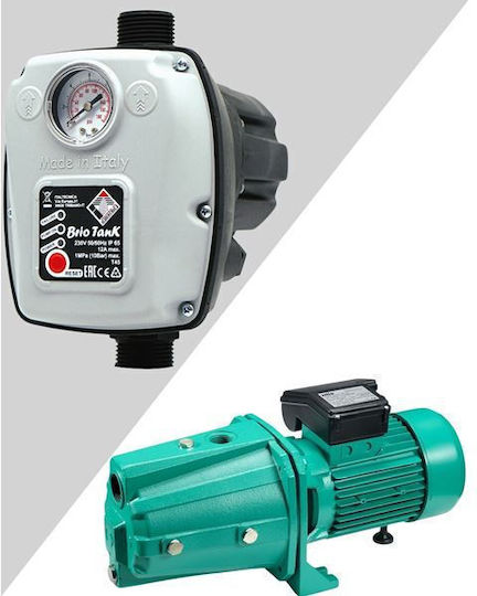 Wilo 40484822508542 Einphasig Wasserdruckpumpe Ohne Behälter 1.5hp