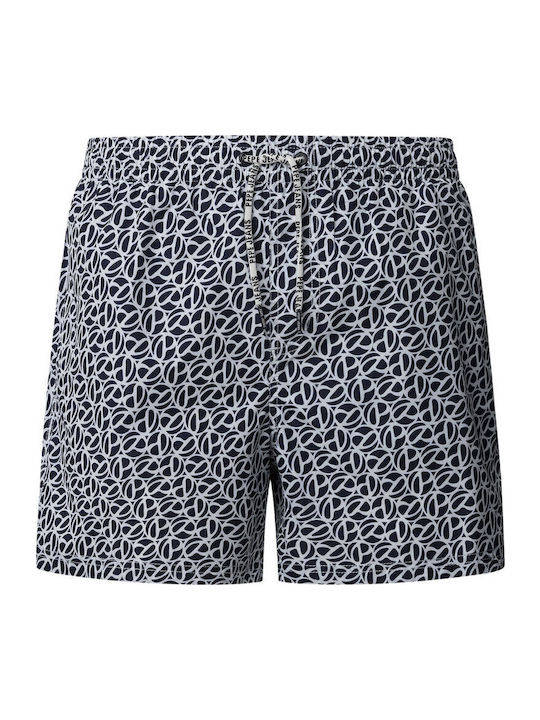 Pepe Jeans Men's Swimwear Shorts Navy with Patt...