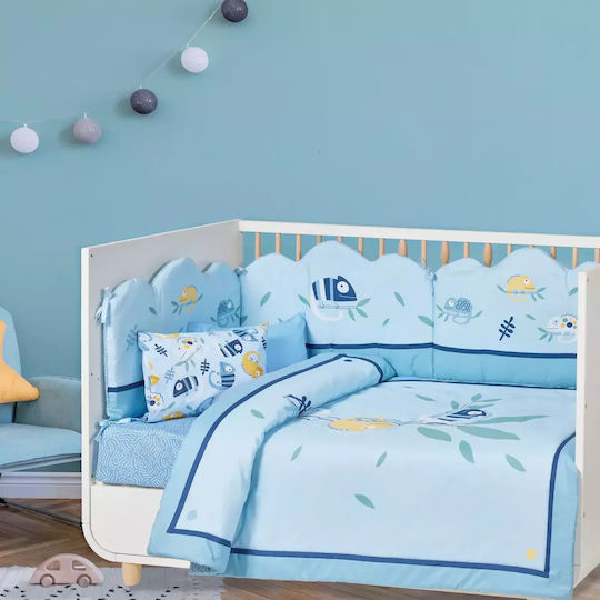 Das Home Πάντα Κλασική Εσωτερική Blue 45x195cm
