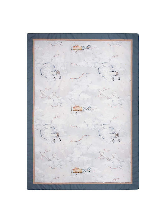 Greenwich Polo Club 8852 Βρεφικό Κουβερλί Microfiber Grey 110x150cm
