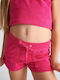 Kids' Shorts/Bermudas Fabric Pink