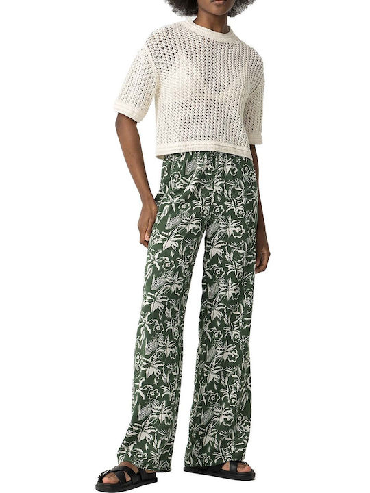 Tiffosi Women's High Rise Pantaloons with Rubbe...