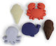 Filibabba Silicone Beach Toys Set of 5 Blue Mix