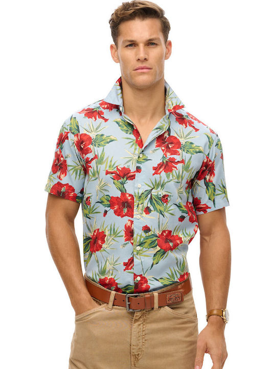 Superdry Hawaiian Print Short Sleeve Shirt Hawa...
