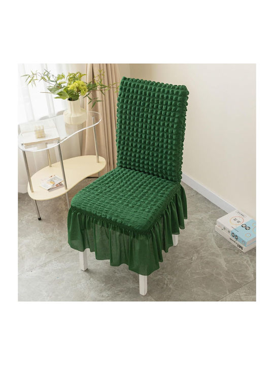 Elastic Chair Cover Green Back 45x65cm Galifas 925654 Galifas