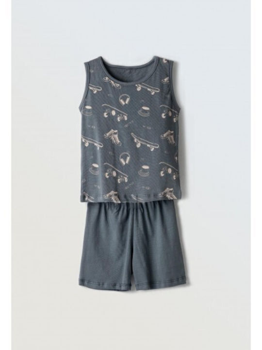Hashtag Kids' Pajamas Blue