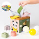 Taf Toys Activity Cube Play & Discover Cube Wooden with Sounds for 6+ Months