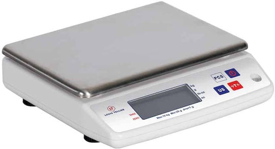 Louis Tellier Ψηφιακή Ζυγαριά Κουζίνας έως 10kg Inox