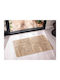 Douceur d'Intérieur Rectangular Kitchen Mat with Anti-slip Underlay Beige 45x75εκ.