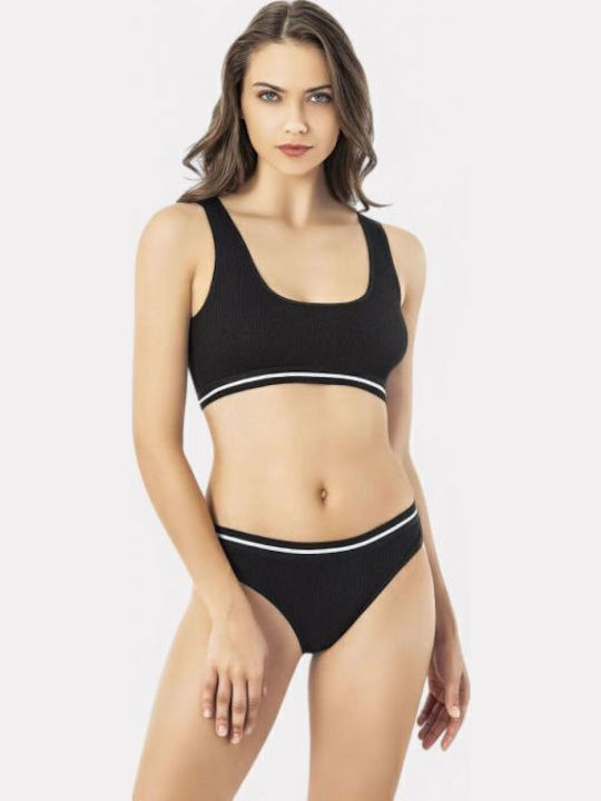 Femeie Slip Black