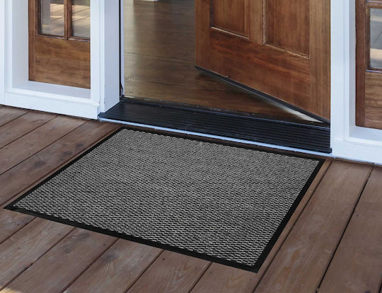 Douceur d'Intérieur Πατάκι Εισόδου Julius Μαύρο 80x50εκ. Μαύρα Douceur d'Intérieur Πατάκι Εισόδου Julius Μαύρο 80x50εκ. Μαύρα